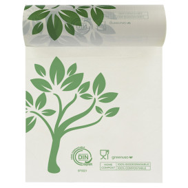 Rolka Market Torby Home Compost “Be Eco!” 25x37cm (500 Sztuk)