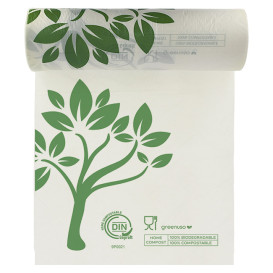 Rolka Market Torby Home Compost “Be Eco!” 30x40cm (500 Sztuk)