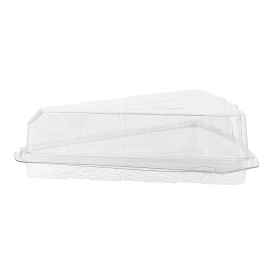 Pojemnik na Plaster Placka Ciasta Przezroczyste 16,2x13,5x5cm (20 Sztuk)