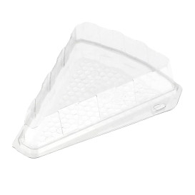 Pojemnik na Plaster Placka Ciasta Przezroczyste 16,2x13,5x5cm (600 Sztuk)