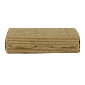 Pudełka na Czekoladki i Cukierki Kraft 11x6,5x2,5cm 100g (100 Sztuk)