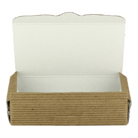 Pudełka na Czekoladki i Cukierki Kraft 11x6,5x2,5cm 100g (100 Sztuk)