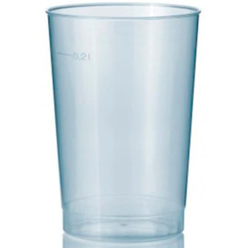 Kubki Plastikowe Przezroczyste 200 ml (50 Sztuk)