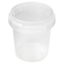 Pojemniki Plastikowe z Plombą PP 50ml Ø4,8cm (28 Sztuk)