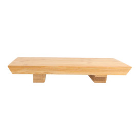 Tacki Finger Food Bambusowe - Opakowanie na wynos na Sushi 27,5x18x2,5cm (1 Sztuk)