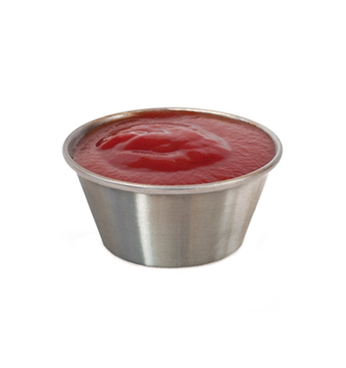 Miski Snackholder Inox na Sos 45ml (12 Sztuk) Miski Snackholder Inox na Sos 45ml (12 Sztuk)