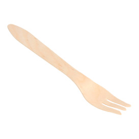 Widelczyki Drewno Naturalne 183mm (100 Sztuk)