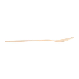 Łyżka Drewno Naturalne 187mm (100 Sztuk)