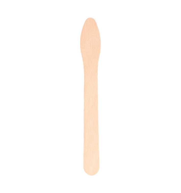 Łyżeczki Drewno Płaski 125mm (1000 Sztuk) Łyżeczki Drewno Płaski 125mm (1000 Sztuk)