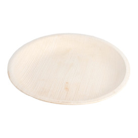 Talerz Okrągłe Liści Palmowych 18,0 cm (25 Sztuk)