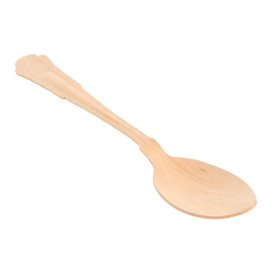 Łyżka Drewniane Klasyczne 200mm (100 Sztuk)