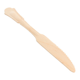 Nóż Drewniane Klasyczne 200mm (100 Sztuk)
