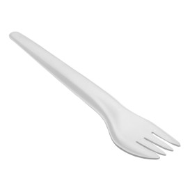 Widelczyki Papierowe Biale 17cm (50 sztuk)