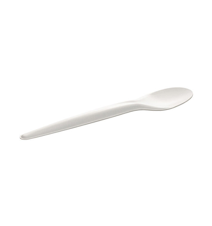 Łyżka Papier Białe 17cm (50 sztuk) Łyżka Papier Białe 17cm (50 sztuk)