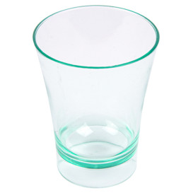 Kubek Plastikowe do Degustacji "Water Green" 5x6,5cm (12 Sztuk)
