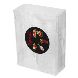 Łyżeczki do Degustacji Plastikowe Przezroczyste 12 cm (100 Sztuk)