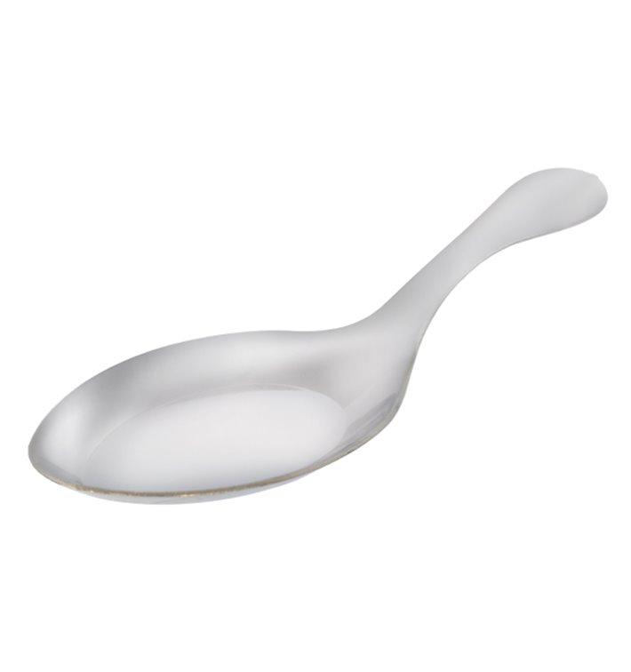Łyżka Plastikowe na Sos Srebrne 10 cm (50 Sztuk) Łyżka Plastikowe na Sos Srebrne 10 cm (50 Sztuk)