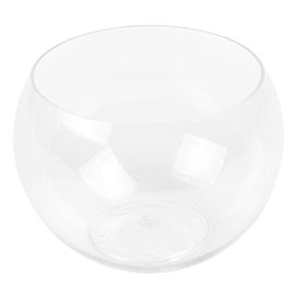 Tasting Plastic Bowl PS Sfere Shape Large Size Clear 150 ml (5 Units) 