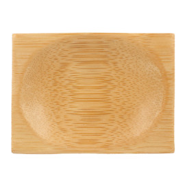 Bamboo Tasting Plate 6x8cm (50 Units) 