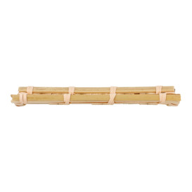 Tacki Finger Food Bambusowe - Opakowanie na wynos Plecionka 10,5x5cm (24 Sztuk)