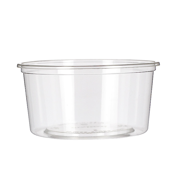 Miski Kompostowanie PLA Przezroczyste 360ml (50 Sztuk) Miski Kompostowanie PLA Przezroczyste 360ml (50 Sztuk)