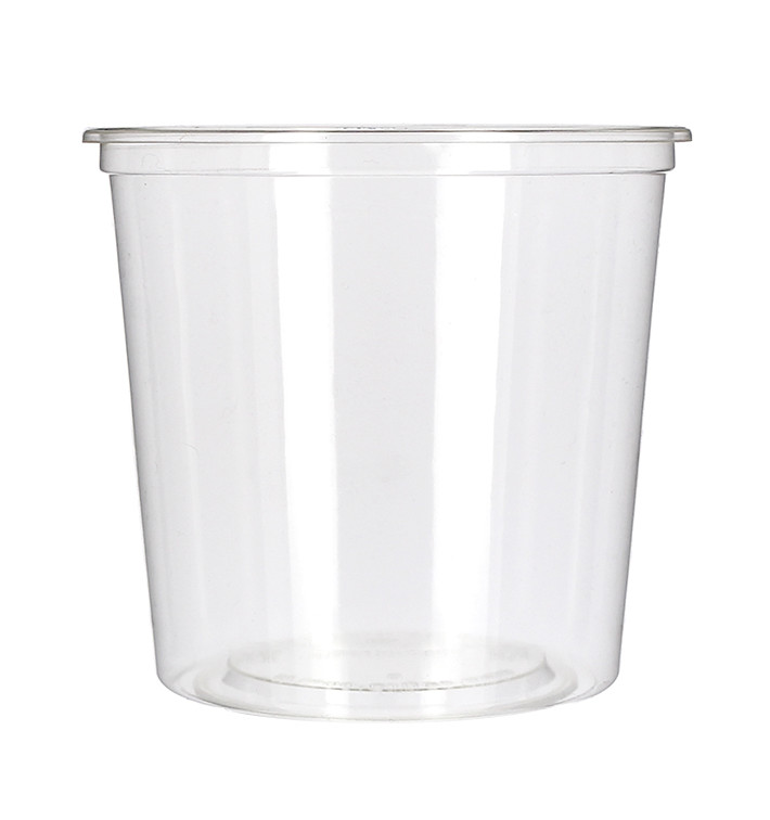Miski Kompostowanie PLA Przezroczyste 720ml (600 Sztuk) Miski Kompostowanie PLA Przezroczyste 720ml (600 Sztuk)