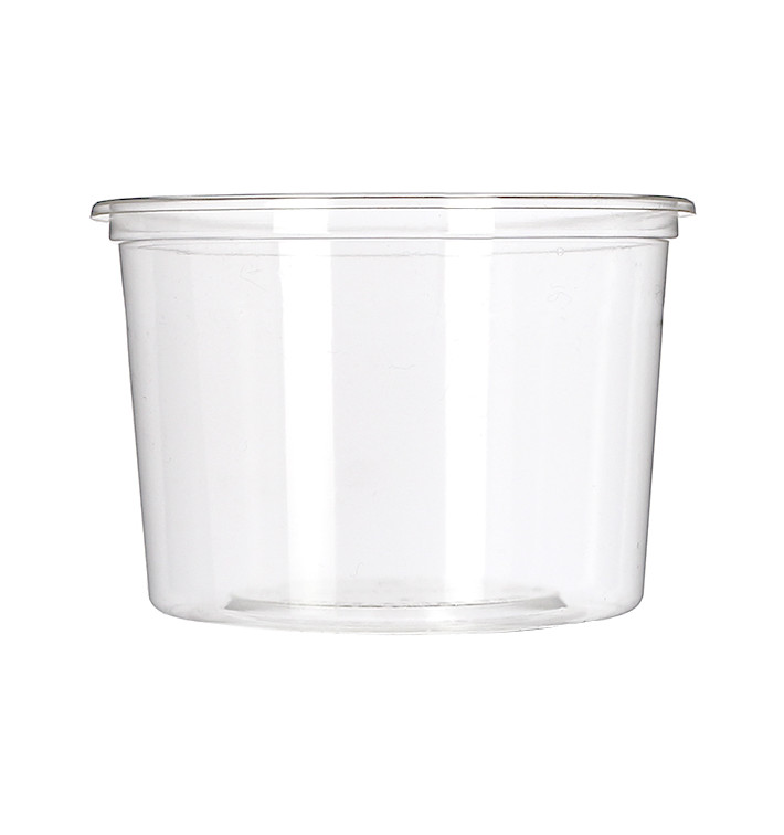 Miski Kompostowanie PLA Przezroczyste 480ml (50 Sztuk) Miski Kompostowanie PLA Przezroczyste 480ml (50 Sztuk)
