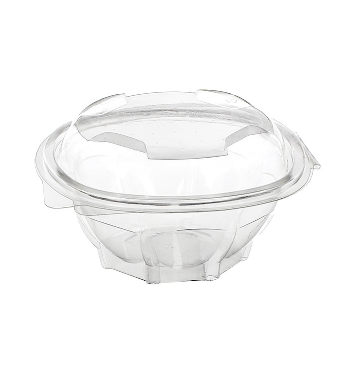 Miski Okrągły z Pokrywką Zawiasie PLA 500ml (50 Sztuk) Miski Okrągły z Pokrywką Zawiasie PLA 500ml (50 Sztuk)
