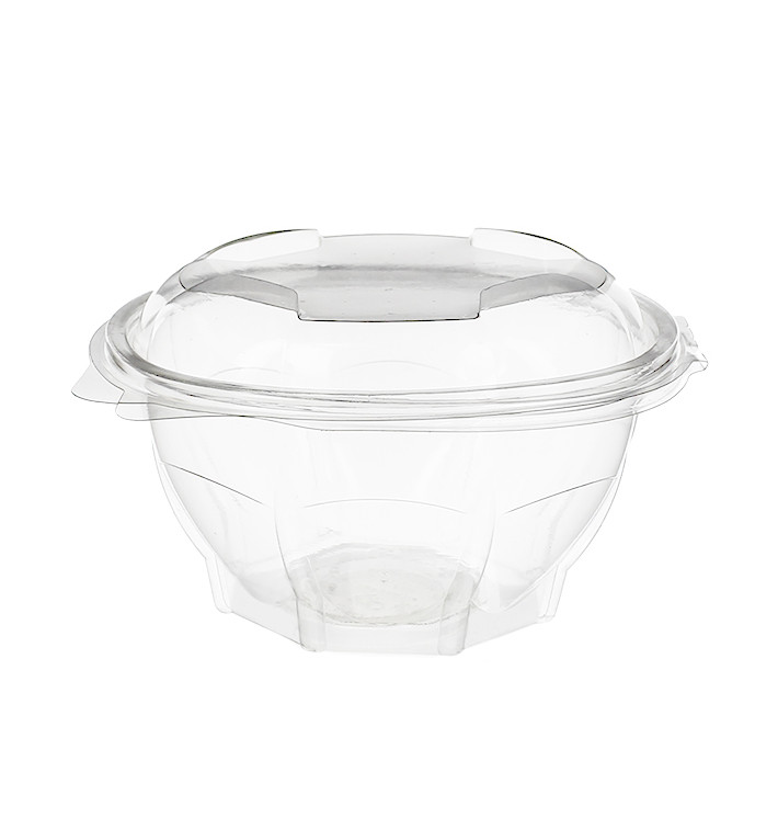 Miski Okrągły z Pokrywką Zawiasie PLA 750ml (50 Sztuk) Miski Okrągły z Pokrywką Zawiasie PLA 750ml (50 Sztuk)