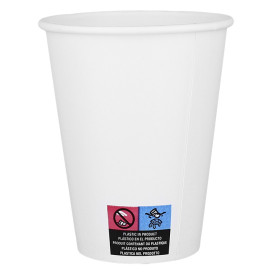 Kubki Papierowe ECO 14 Oz/420ml Białe Ø9cm (50 Sztuk)