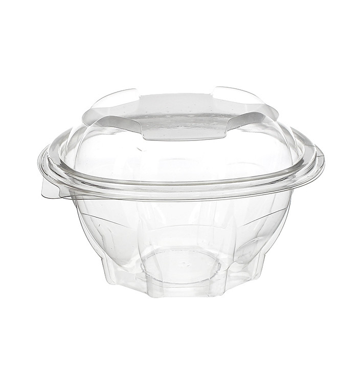 Miski Okrągły z Pokrywką Zawiasie PET 250ml (500 Sztuk) Miski Okrągły z Pokrywką Zawiasie PET 250ml (500 Sztuk)