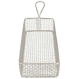 Mini Frytkownice Snackholder Stal 22x10x6cm (6 Sztuk)