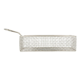 Mini Frytkownice Snackholder Stal 22x10x6cm (6 Sztuk)