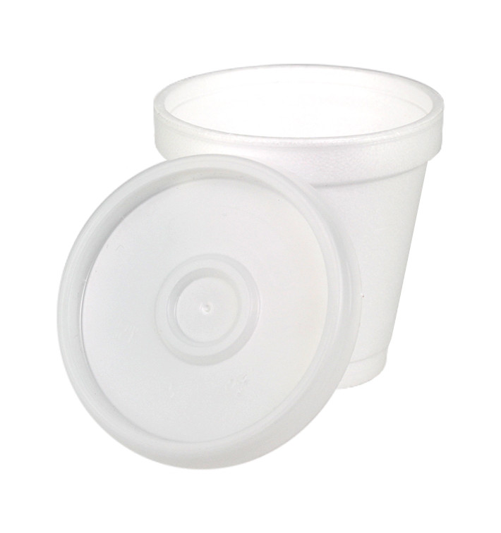 FOAM EPS Thermal Tumbler 4oz/120ml + pokrywką (100 sztuk) FOAM EPS Thermal Tumbler 4oz/120ml + pokrywką (100 sztuk)