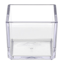 SAN "Cube" Durable Tasting Bowl Transparent 65ml (72 Sztuk) 