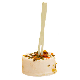 Mini Widelczyki Bambusowe do Degustacji 90mm (200 Sztuk)