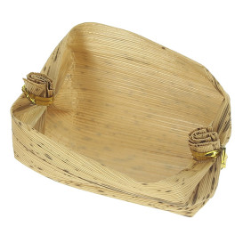 Bamboo Tasting Mini basket 3,8x5,8x3,8cm (25 Units) 