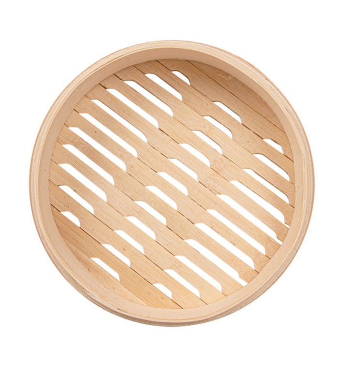 Bamboo Steamer "Maxi" Ø20x6cm (32 Units)