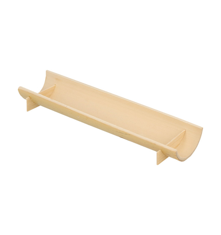 Tacki Finger Food Bambusowe - Opakowanie na wynos 20x6x3cm (10 Sztuk) Tacki Finger Food Bambusowe - Opakowanie na wynos 20x6x3cm (10 Sztuk)