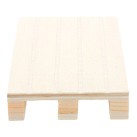 Tacki Finger Food Mini Palety Drewniane 13x8x2cm (40 Sztuk)