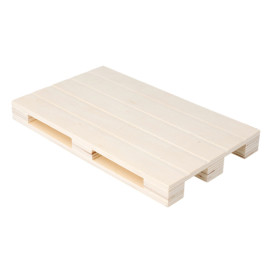 Tacki Finger Food Mini Palety Drewniane 20x12x2cm (40 Sztuk)