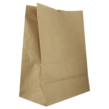 Torby Papierowe bez Uchwytów Kraft 50g/m² 22+12x30cm (1.000 Sztuk)