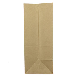 Torby Papierowe bez Uchwytów Kraft 70g/m² 20+16x40cm (25 Sztuk)