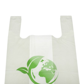 Reklamówki Plastikowe Zrywki Bio Home Compost 50x55cm (100 Sztuk)