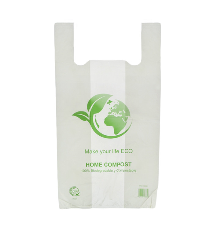 Reklamówki Plastikowe Zrywki Bio Home Compost 50x55cm (1.000 Sztuk)