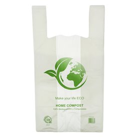 Reklamówki Plastikowe Zrywki Bio Home Compost 55x60cm (100 Sztuk)