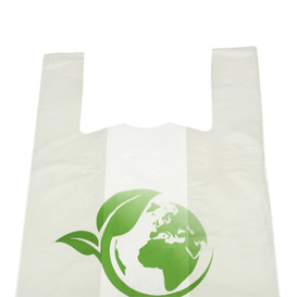 Reklamówki Plastikowe Zrywki Bio Home Compost 55x60cm (100 Sztuk)