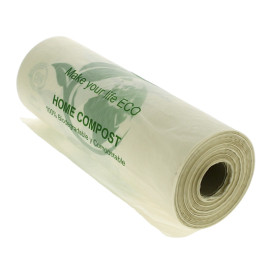 Rolka Torby Plastikowe Bio Home Compost 25x37cm (500 Sztuk)