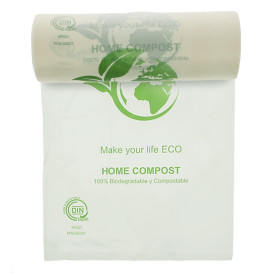 Rolka Torby Plastikowe Bio Home Compost 25x37cm (3.000 Sztuk)