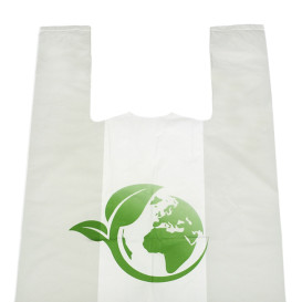 Reklamówki Plastikowe Zrywki Bio Home Compost 40x50cm (100 Sztuk)